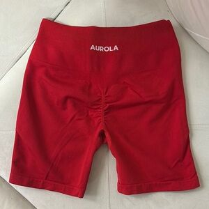 AUROLA Women's intensify workout shorts (screenshot of Amazon listing included)